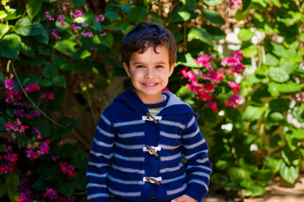 istock Cute boy outdoors 1193994007