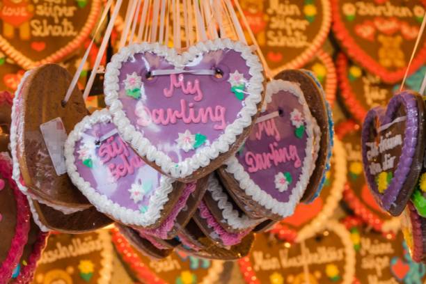istock Gingerbread Hearts My Darling german 