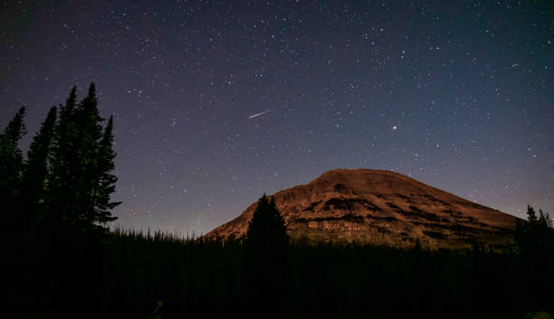 istock Starry Night Sky in the Uinta Mountains 1193994910