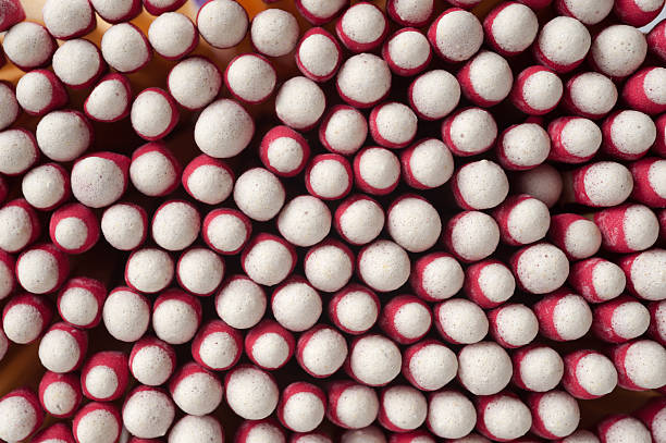 istock Close up of matches 119400294