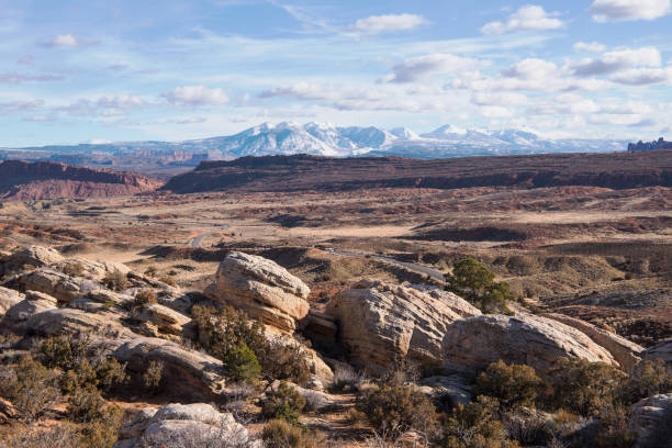 istock Salt Valley Overlook at Arches National Park 1194010443