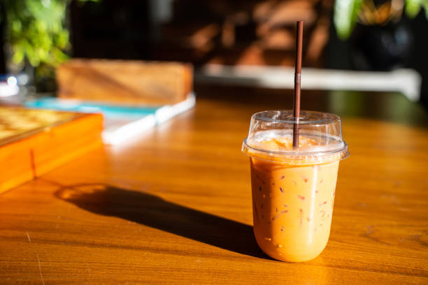istock Thai milk tea fresh for drink 1194014000