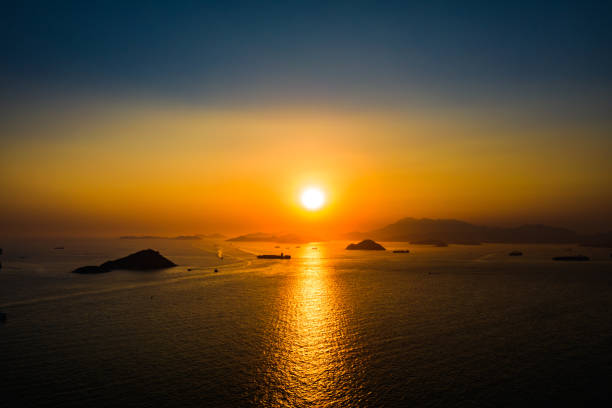 istock Majestic tropical sunset, Hong Kon 1194015540