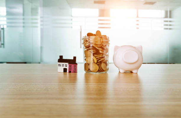 istock Saving money for house concept 1194021796