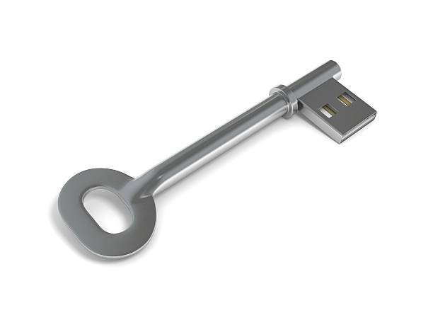 USB Key concept stock photo