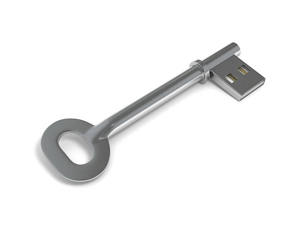 klucza usb koncepcja - encryption usb flash drive security system security zdjęcia i obrazy z banku zdj�ęć