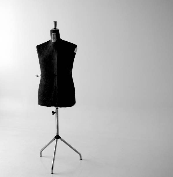 istock Mannequin or dressmakers dummy on white background 1194045368