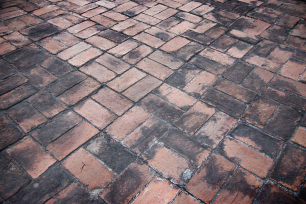 istock old red brick floor at asian temple for architecture 1194045595