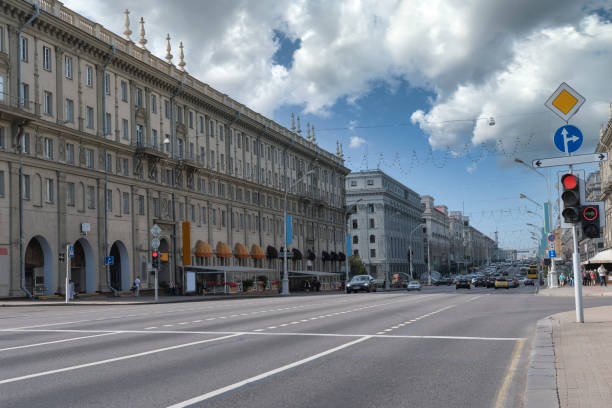 istock Minsk gateway to the city 1194055994