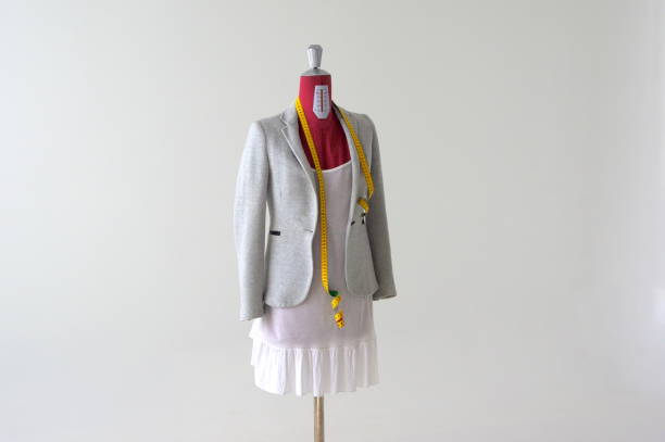 istock Mannequin or dressmakers dummy on white background. 1194056235