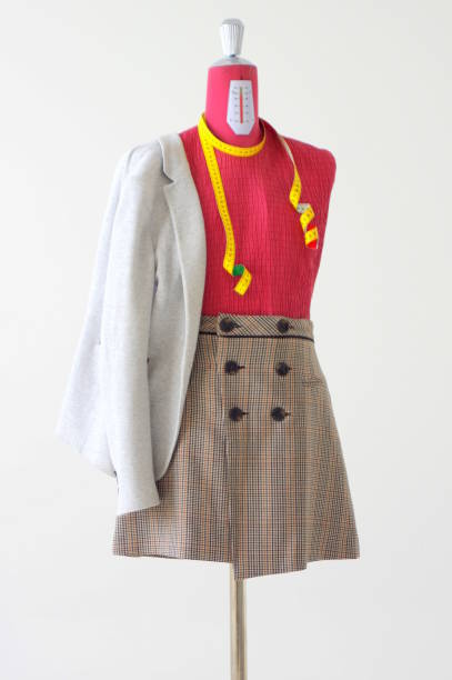 istock Mannequin or dressmakers dummy on white background. 1194057172
