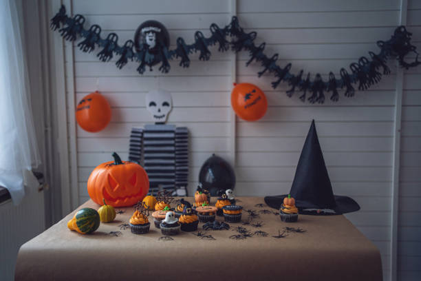 istock Decoration ready for Halloween holiday 1194058434