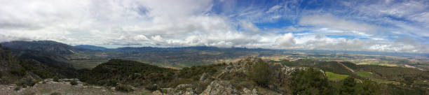 istock Viewpoint Padul walk silleta, Dilar, Granada - a trek in the Sierra Nevada with beautiful landscape, nature and hiking opportunities 1194059375