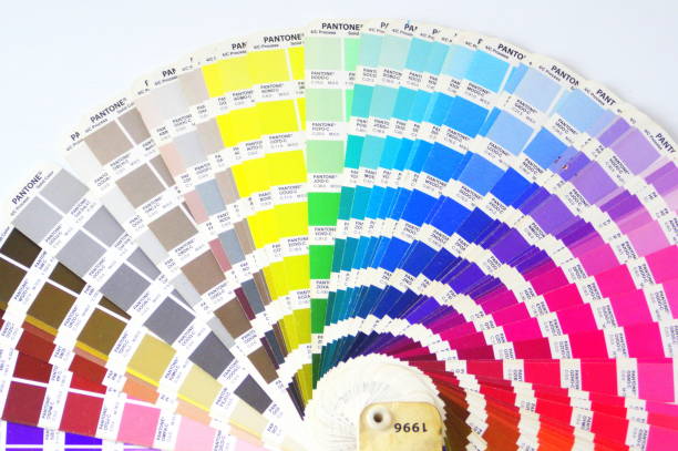 istock Color Palette Guide Isolated on White Background. Sample Colors Catalog. 1194063296