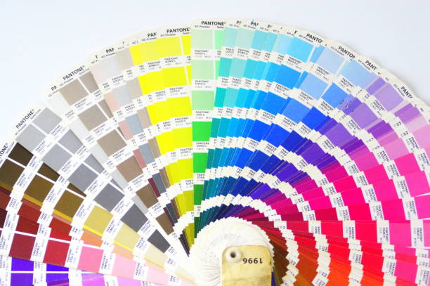 istock Color Palette Guide Isolated on White Background. Sample Colors Catalog. 1194063835