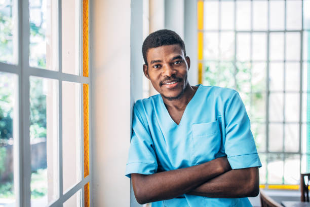 istock Male nurse 1194069217