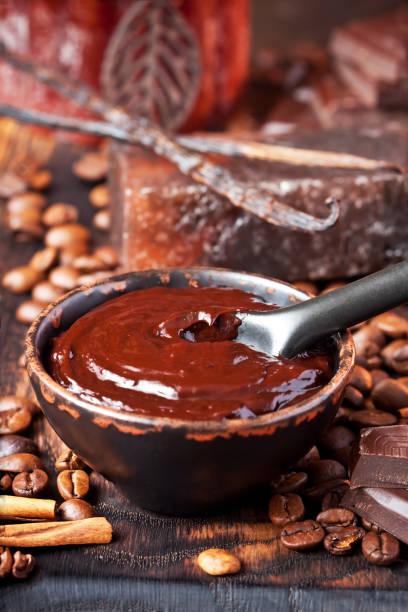 istock Chocolate (coffee) spa products and aromatherapy 1194070416