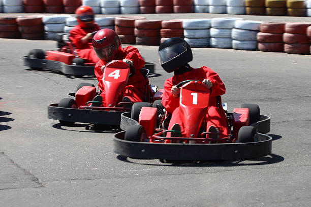 Go cart race  go carting stock pictures, royalty-free photos & images