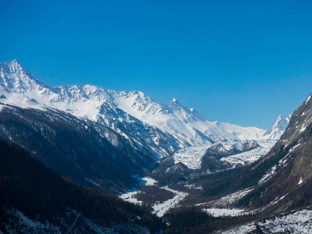 istock Mont Blanc snowy mountain peak 1194071602