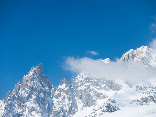 istock Mont Blanc snowy mountain peak 1194071607