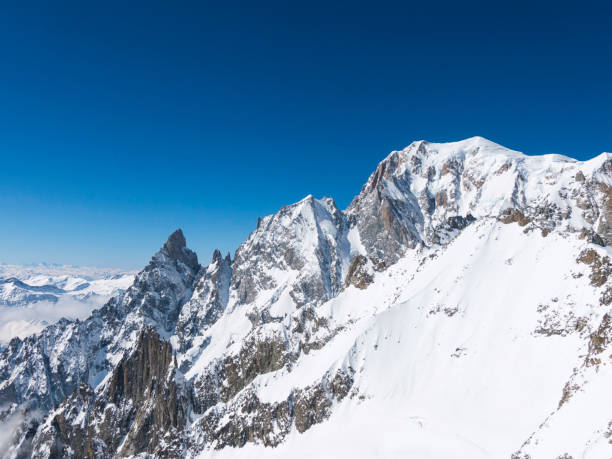 istock Mont Blanc snowy mountain peak 1194071611