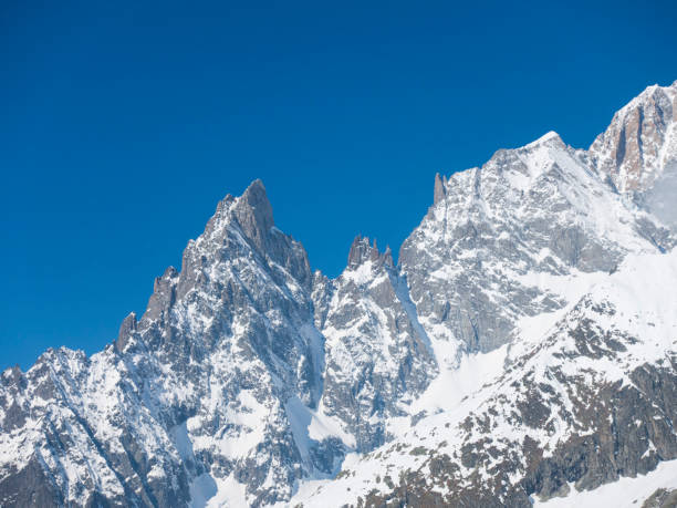 istock Mont Blanc snowy mountain peak 1194071761