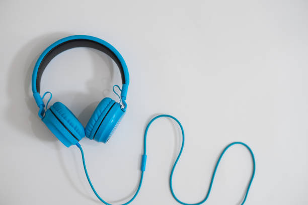 istock headphones on a white background 1194074250