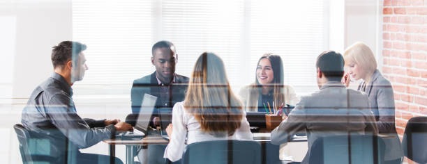 istock Businesspeople In Meeting 1194075813