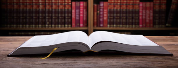 istock Close-up Of An Open Law Book 1194075926