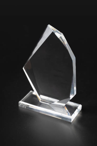 istock crystal blank award isolated on black background 1194077473