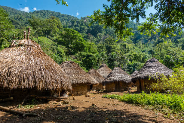 istock Kogui huts - Lost City 1194079112