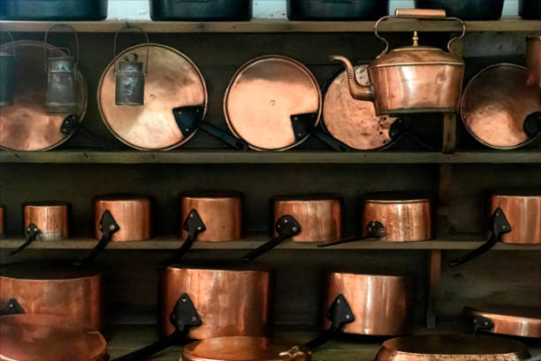 istock Vintage pots and pans 1194086315