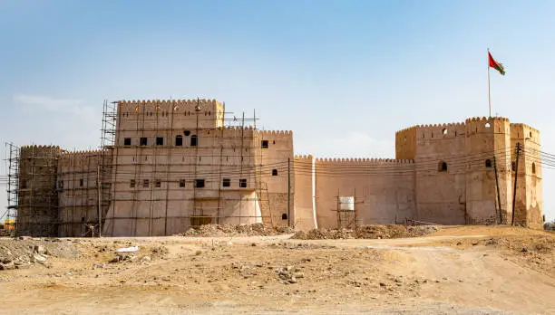 Castle in Barka, Oman - Middle East