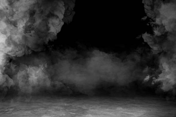 istock Dark concrete surface, black tone, rough floor (Can write text) 1194088938