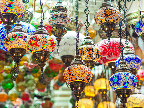 Lanterns in Muscat Souk