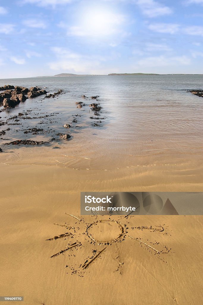 Soleil, sable - Photo de Ballybunion libre de droits