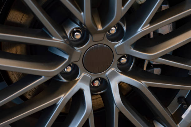 istock Cast beautiful aluminum rim. 1194098289