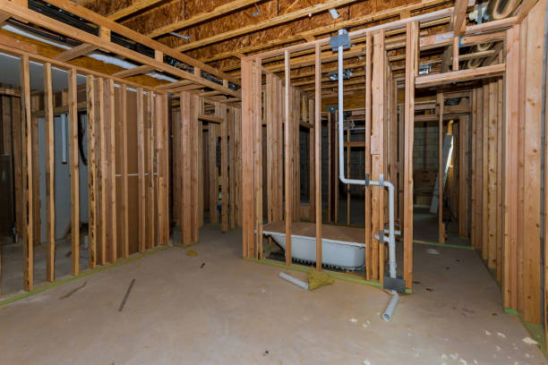 istock Basement unfinished under construction residential home framing 1194105186