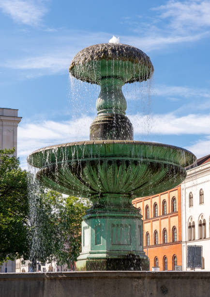 istock Fountain at the Munich University 1194105896