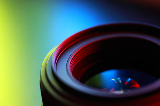 istock Photographic lens, close-up 1194105973