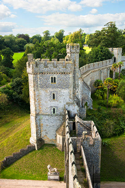 castelo de arundel - arundel england - fotografias e filmes do acervo