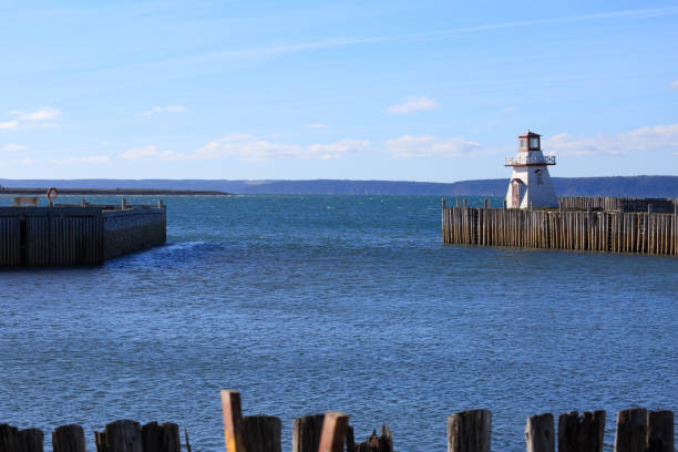istock Lighthouse at Beliveaus Cove, Nova Scotia, Canada 1194116654