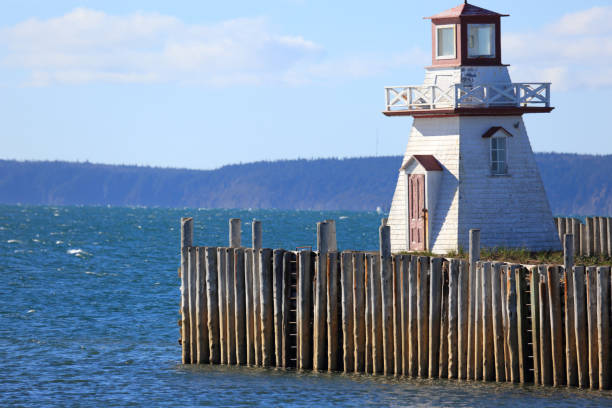 istock Lighthouse at Beliveaus Cove, Nova Scotia, Canada 1194116832