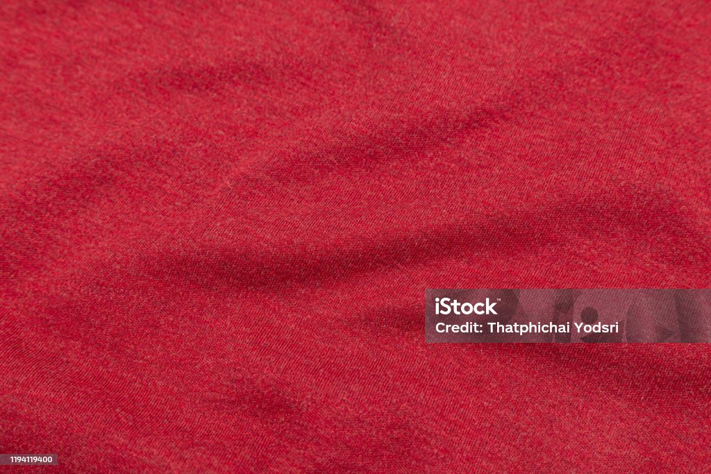 Red Fabric Texture Cloth Pattern Background Stock Photo - Download ...