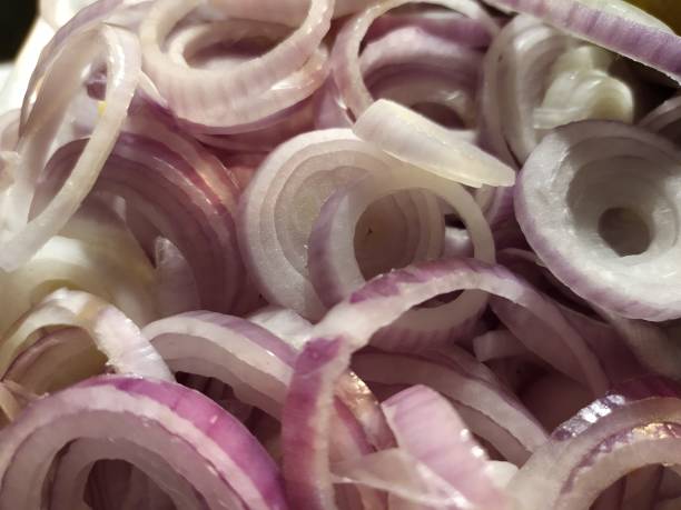 istock Chopped onion rings ready to use 1194123372