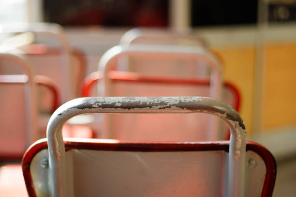 istock Seats in the city bus 1194128880