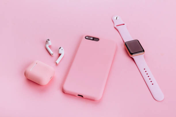 istock Up to date technology.Top view of diverse personal accessory 1194130252