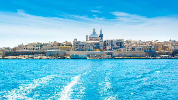 istock Beautiful landscape with a panoramic view of the Valletta 1194132220