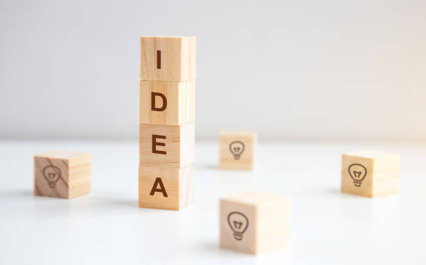 istock search and finding ideas. wooden cubes on a white background 1194136226