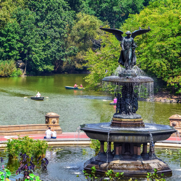 A gorgeous day at Bethesda Fountain